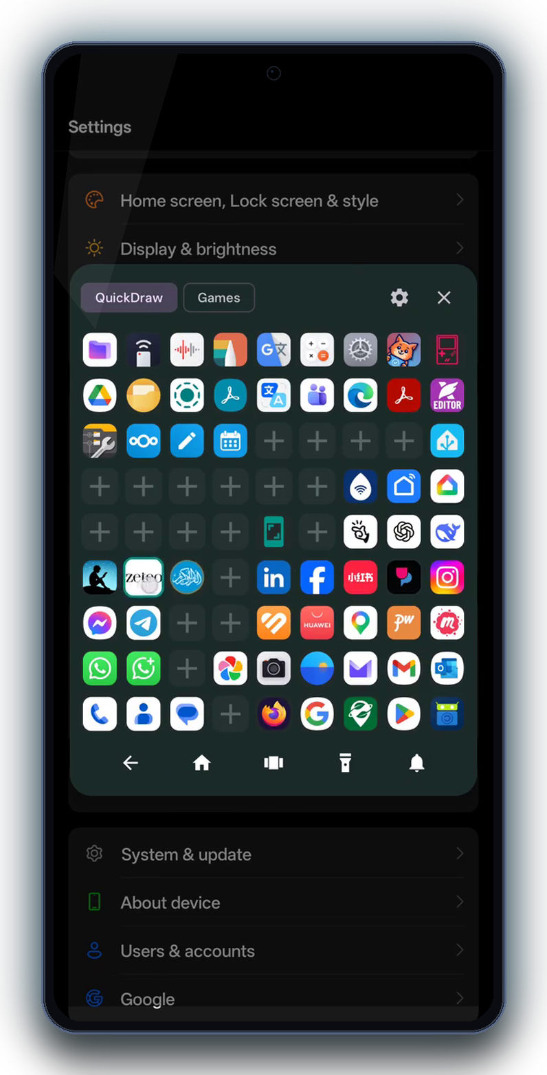 QuickDraw Launcher Live Demo